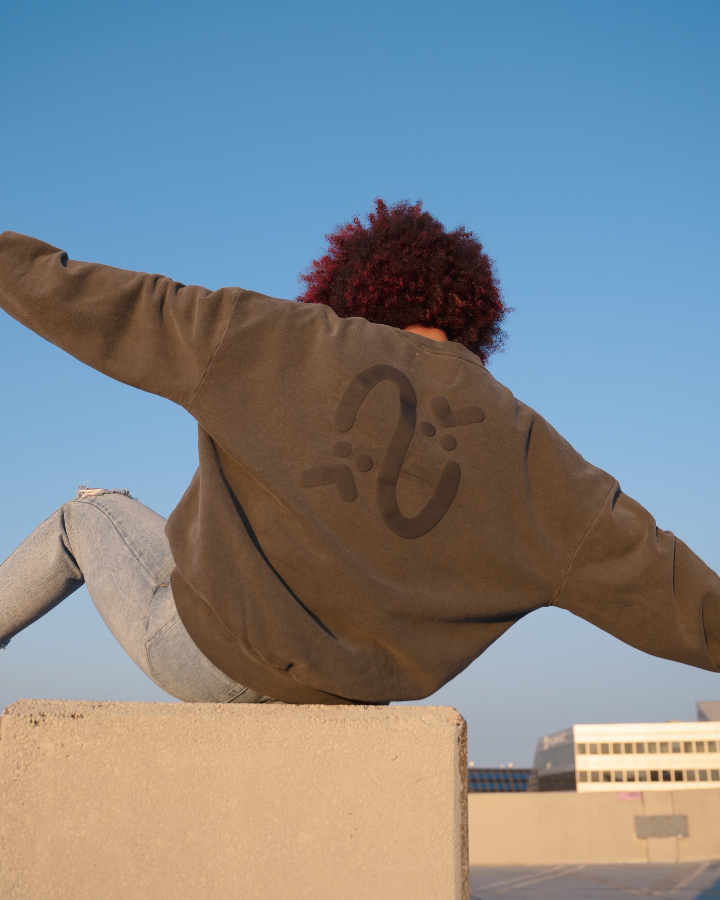TAGGED CREWNECK SWEATER